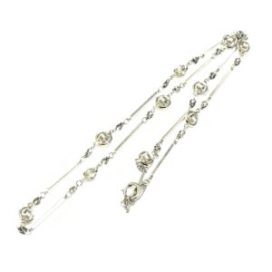 Pt900 ロングネックレス