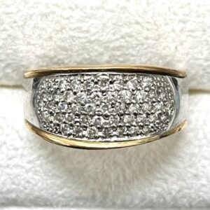 Pt900/K18 コンビリング