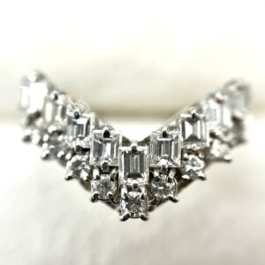 Pt900 ダイヤ1.04ct付き リング