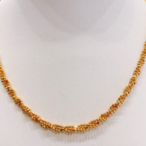 K18 デザインネックレス