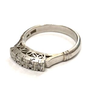 Pt900 プラチナ ダイヤ リング