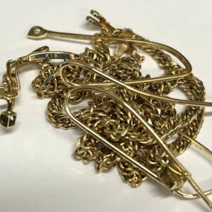 K18 アクセサリー おまとめ ネックレス 眼鏡フレーム