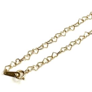 K10 10金 ハート ネックレス