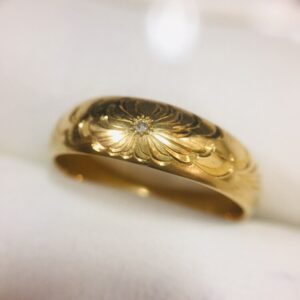 金18/K18 リング ダイヤモンド
