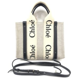 クロエ ウッディスモールトートバッグ