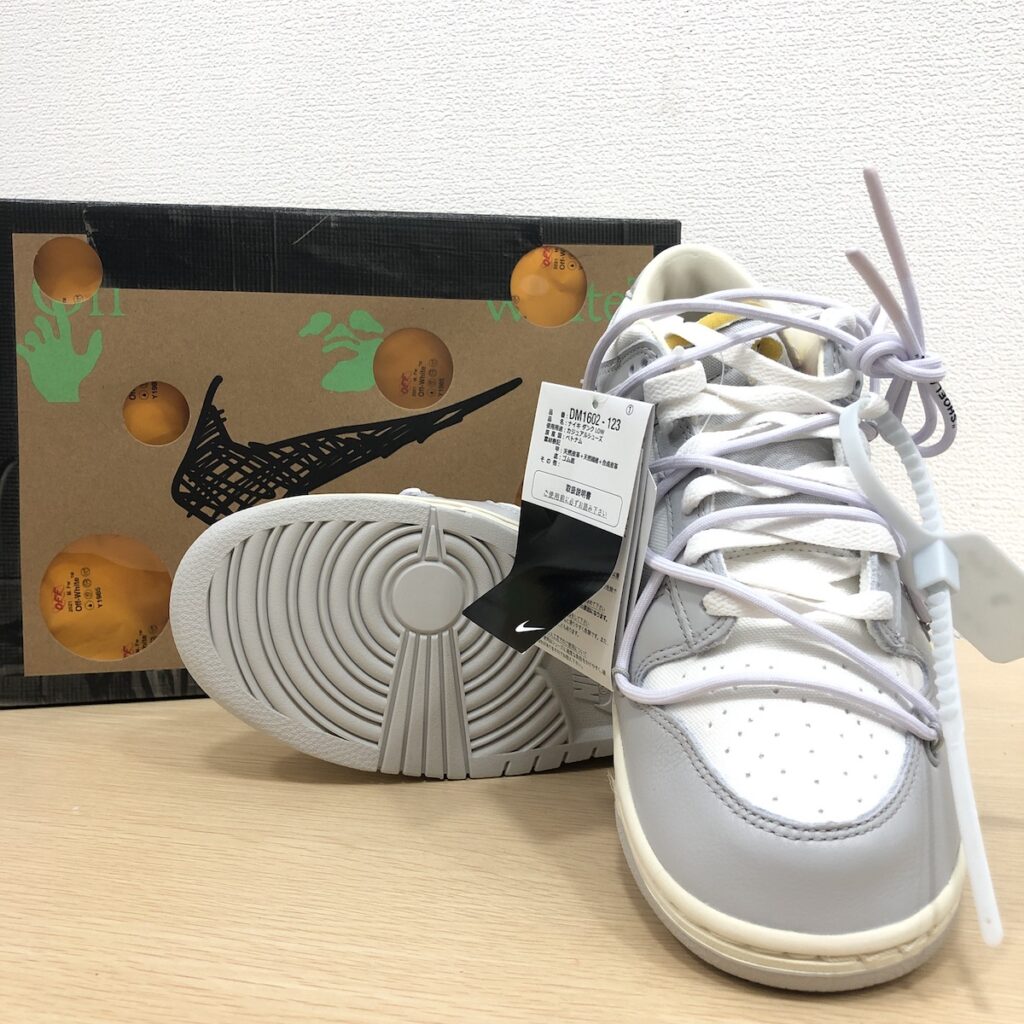 Nike×off white  dunk low  lot49