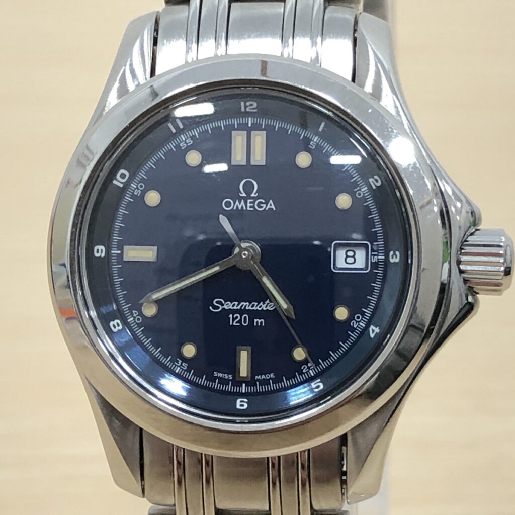 人気急上昇】 佐々木準特等 OMEGA シーマスター120m(クォーツ) 時計