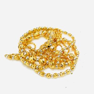 K18 18金 ネックレス ミラーボール