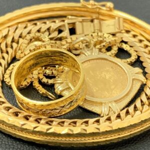 K18リング / K21.6金貨 / K22リング