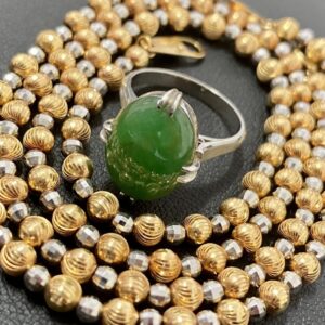 K18/Pt850ネックレス・ブレスレット / Pt850リング