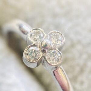 Pt950 Tiffany&Co フラワーリング