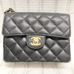 CHANEL マトラッセ ミニチェーンショルダーバッグ