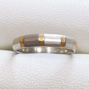 K18/Pt900リング