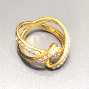 K18 18金 ダイヤ 0.74ct リング