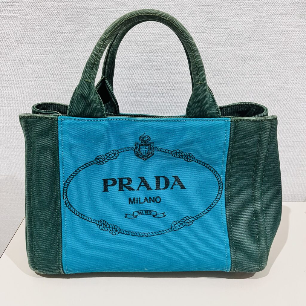 極上イタリア製 PRADA プラダ　カナパ トートバッグ