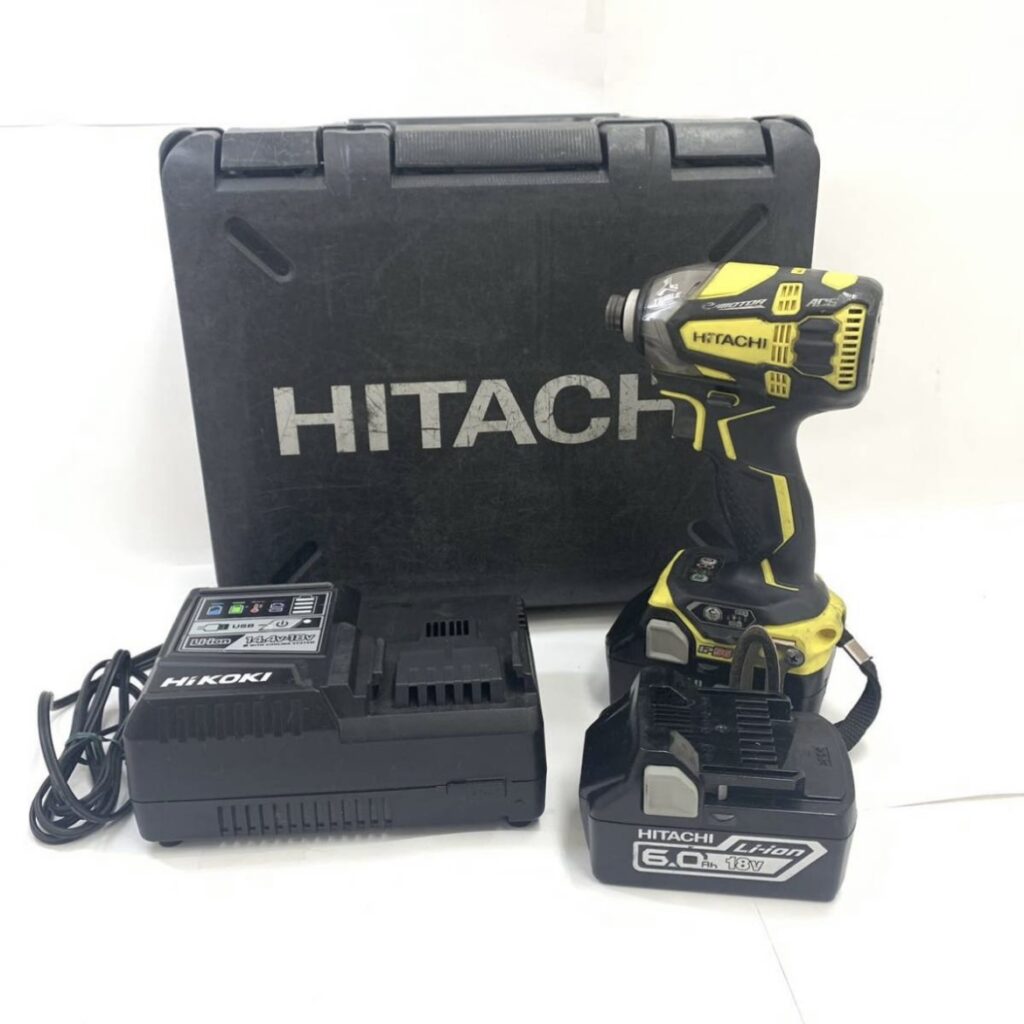 HITACHI 充電式 コードレスインパクトドライバ ・ WH18DDL2