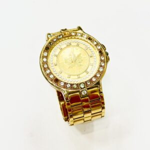 メイプルリーフ入り 腕時計