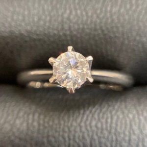 Pt900 0.51ct ダイヤモンドリング