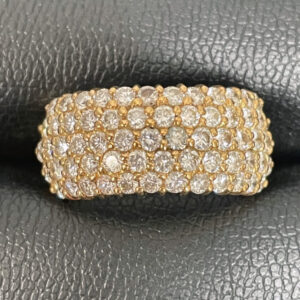 K18 メレダイヤリング 2ct