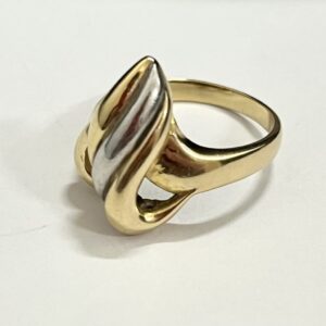 K18 Pt900 コンビリング