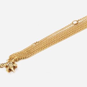 K18 メレダイヤ 0.05ct付 ネックレス