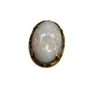 K18 18金 オパール ピアス