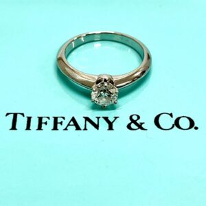 Tiffany ティファニー ソリティア ダイヤ0.43ct付き リング