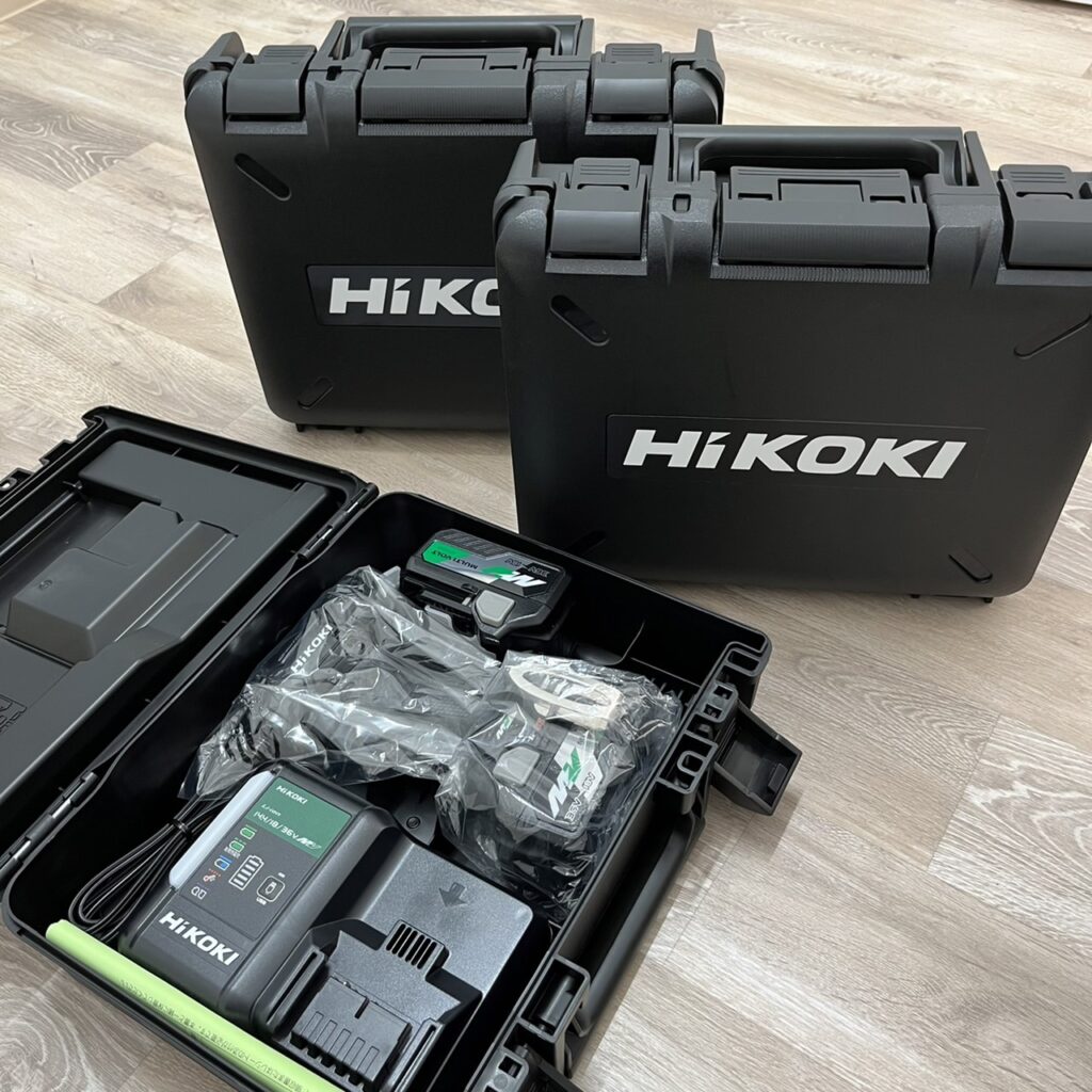 HiKOKI コードレスインパクトドライバー WH360DC 　3台