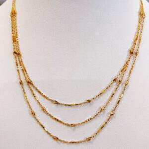 K18 デザインネックレス