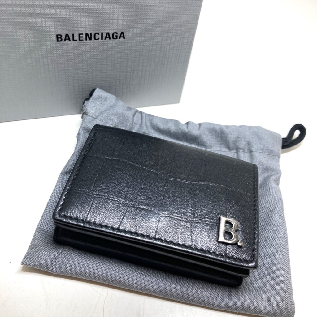 バレンシアガ BALENCIAGA コンパクト財布 ウォレットの買取実績 | 買取専門店さすがや