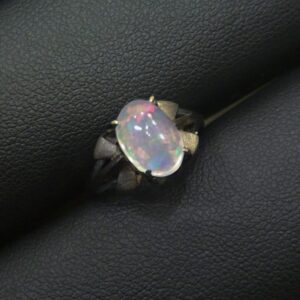 K14WG オパール付きリング