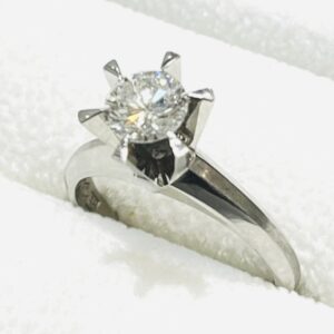 PT900 ダイヤ 0.63ct リング