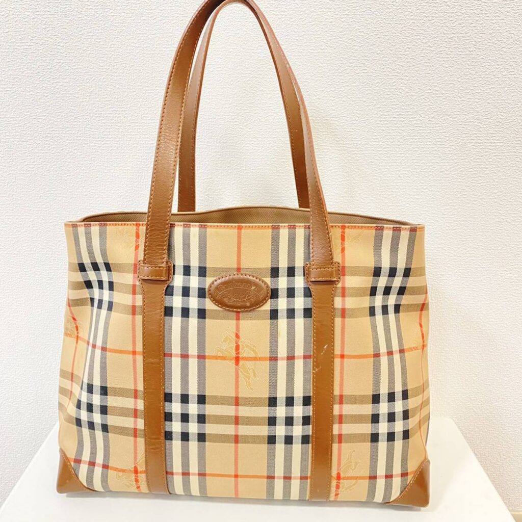 ラストワンセール BURBERRY ノバチェック トートバッグ トートバッグ