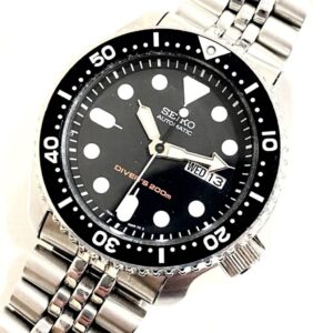 SEIKO セイコー ダイバーズ 黒文字盤 腕時計