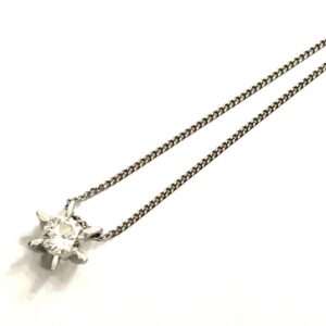Pt850 プラチナ ダイヤ ネックレス