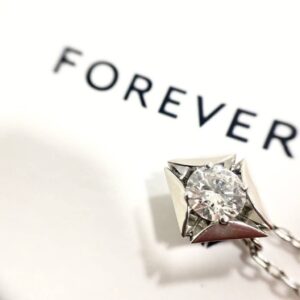 FOREVRMARK フォーエバーマーク ダイヤモンド付き Pt900 ネックレス