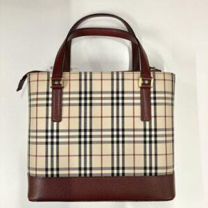バーバリー ノバチェック ハンドバッグ