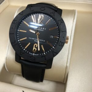 BVLGARI ブルガリブルガリ カーボン 40mm 腕時計 メンズ