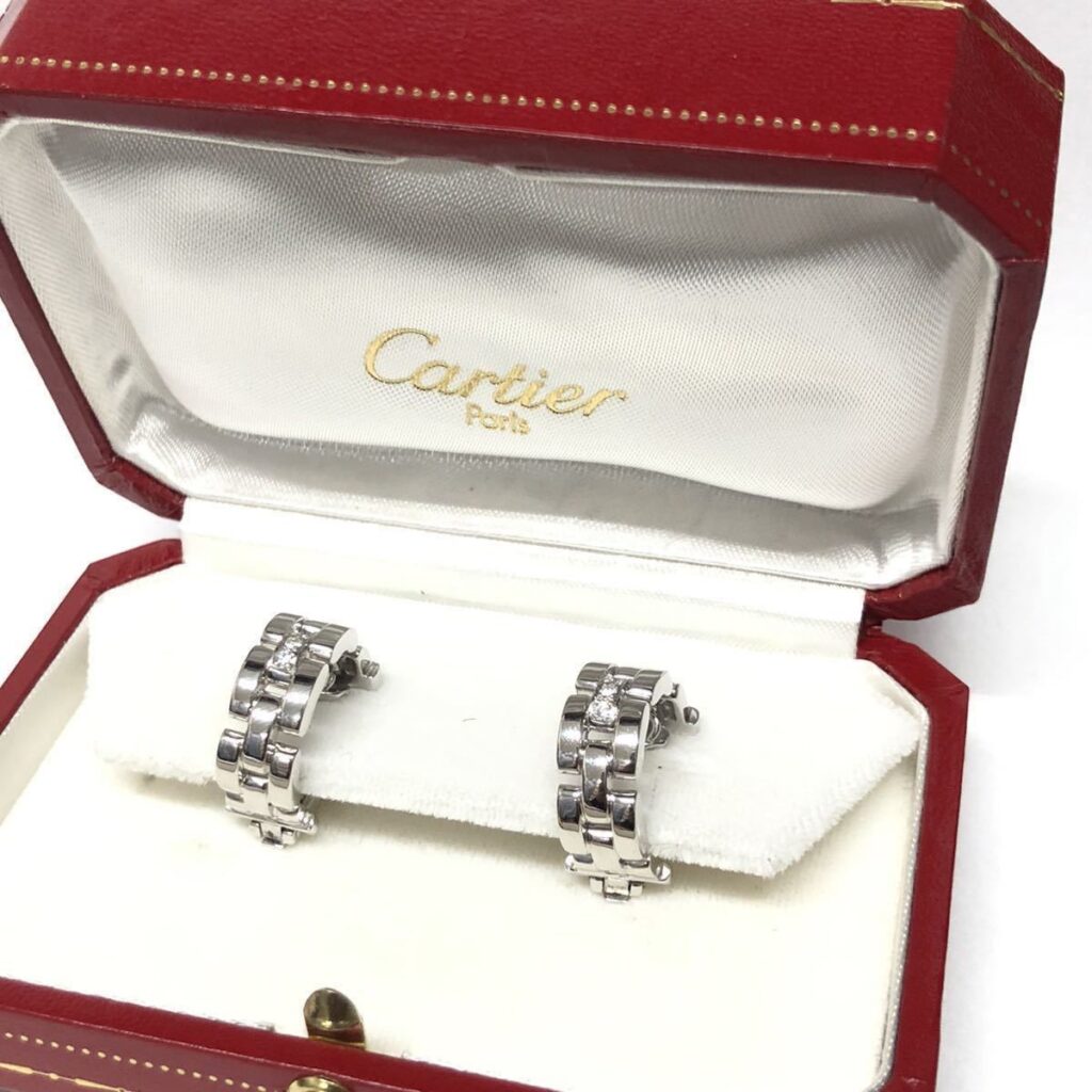 カルティエ ダイヤ付マイヨンパンテール イヤリングの買取実績 | 買取  