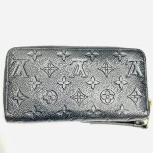 Louis Vuitton ルイヴィトン ジッピーウォレット モノグラムアンプラント ノワール ラウンドファスナー 長財布 SP4109
