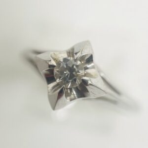 ダイヤモンドリング 0.4ct Pt900