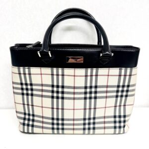 バーバリー ハンドバッグ ノバチェック柄