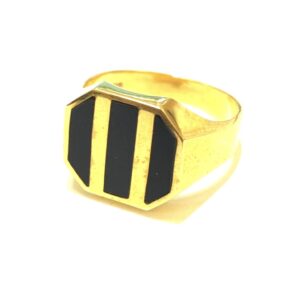 K18 オニキス リング