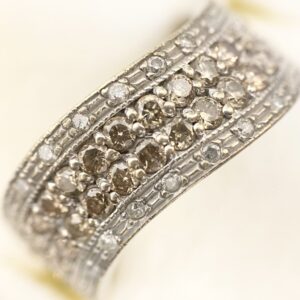 K18ホワイトゴールドリング