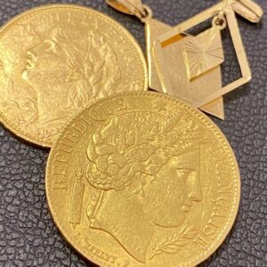 K18トップ / K21.6金貨