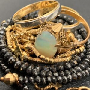 K18リング / K18ネックレス / ブラックダイヤモンド