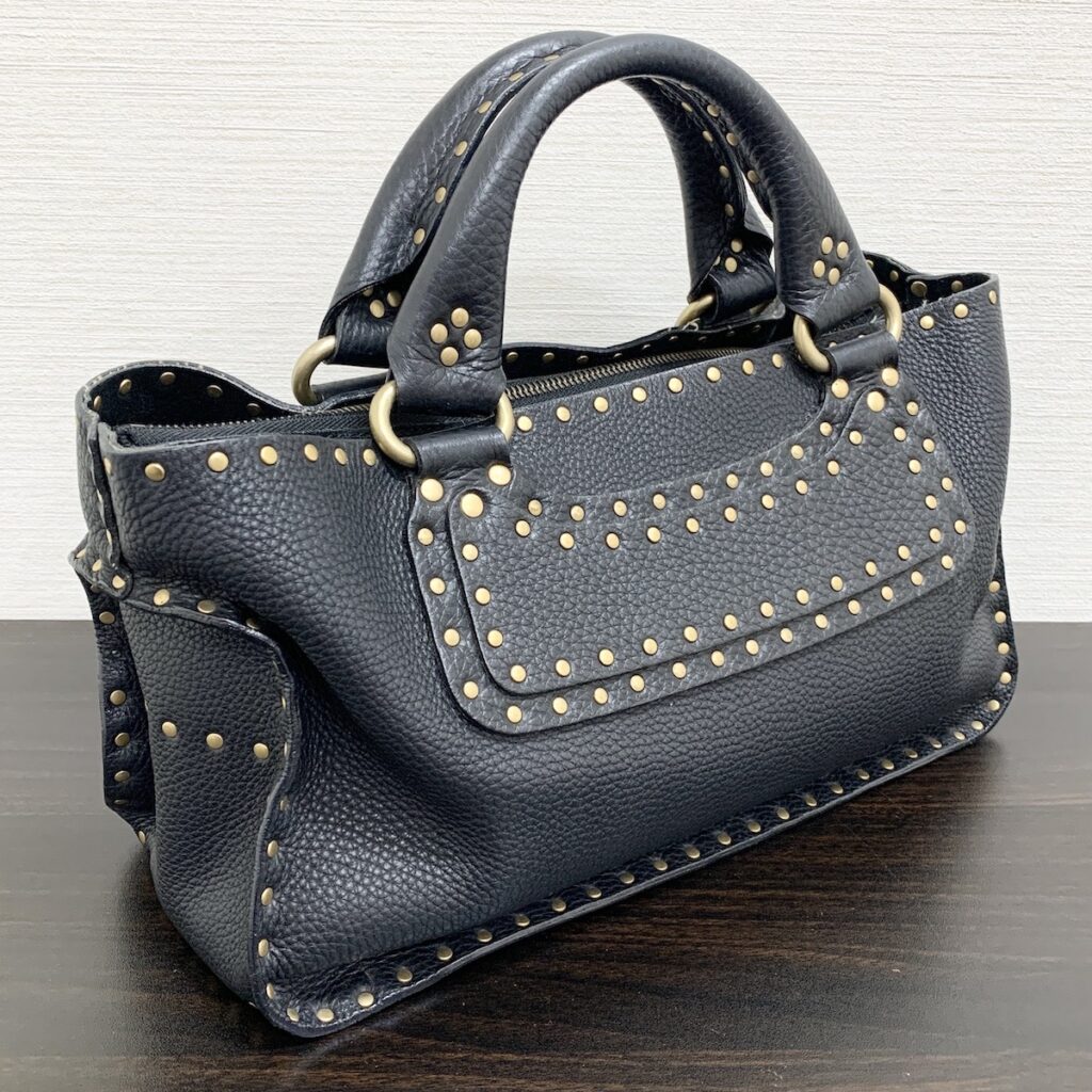 セリーヌ☆新品☆CELINE　ブギーバッグ　スタッズ付