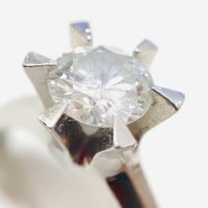 Pt850 0.83ct ダイヤモンド ジュエリーリング