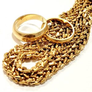 K18 ネックレス リング アクセサリー