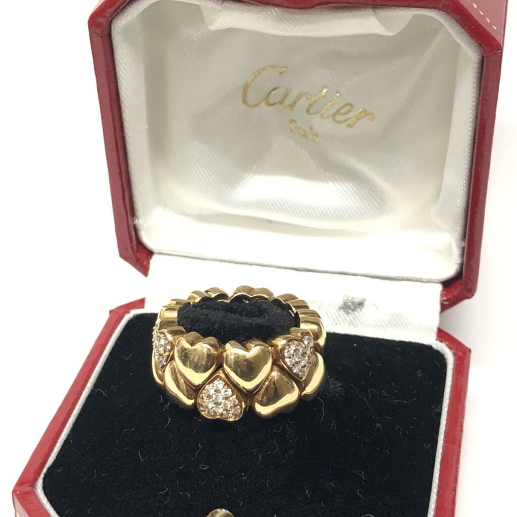 Cartier ダブルハートリングの買取実績 | 買取専門店さすがや